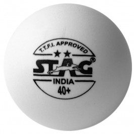 Stag Шарики для настольного тенниса  Two Star White Ball 3 шт (TTBA-400)