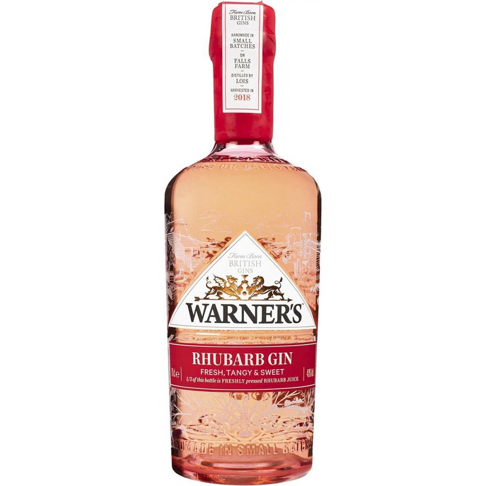 Warner's Distillery Ltd Warner's Rhubarb Gin джин 0,7 л (5060327910043) - зображення 1