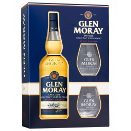 Glen Moray Classic (gift box + 2 Glasses) віскі 0,7 л (5060116320787)