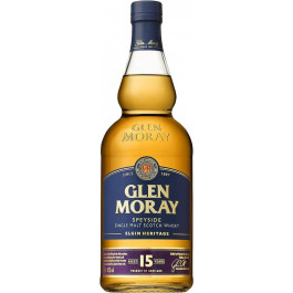Glen Moray Single Malt Whisky 15 Y.O віскі 0,7 л (5060116321562)