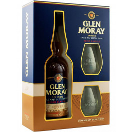 Glen Moray Chardonnay Cask (gift box + 2 Glasses) віскі 0,7 л (5060116321500)