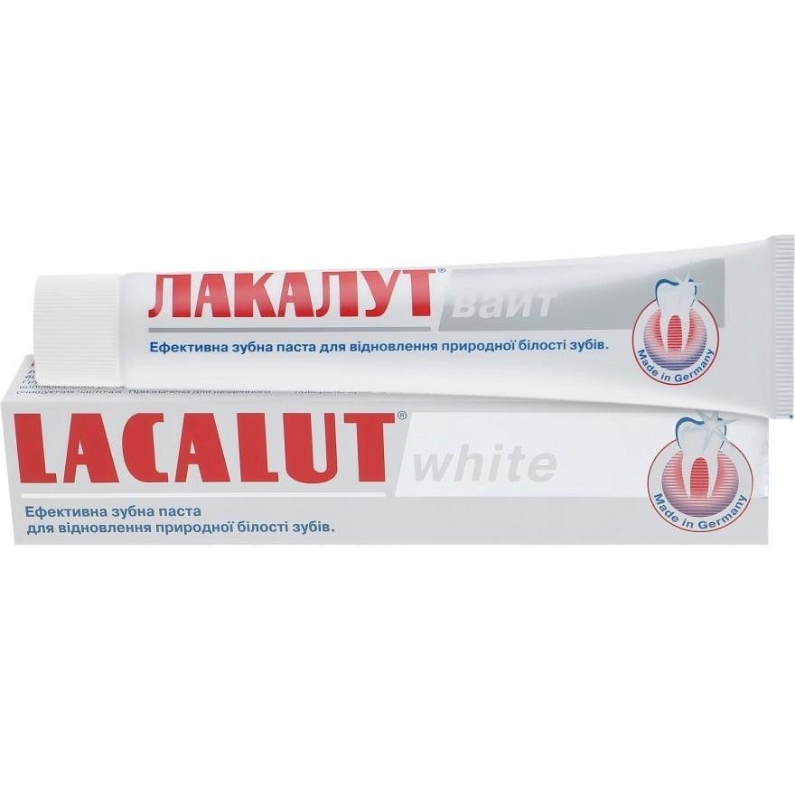 Lacalut Зубна паста  Whitening 75 мл (4016369696330) - зображення 1
