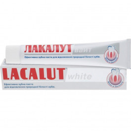 Lacalut Зубна паста  Whitening 75 мл (4016369696330)