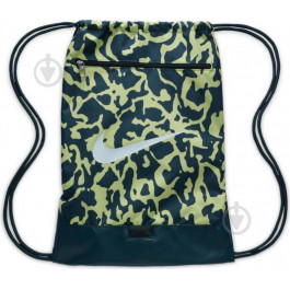 Nike Сумка-мішок  BRASILIA Drawstring Bag FB2831-328 18 л темно-зелений