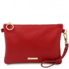 Tuscany Leather Яскрава жіноча сумка-клатч  TL142029 LIPSTICK RED - зображення 1