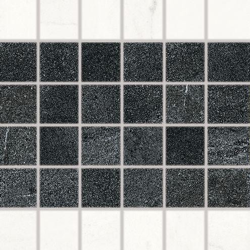 RAKO Мозаїка RAKO VEIN black-white gls. WDM06133 30x30 - зображення 1