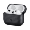 Pitaka MagEZ Case 2 Twill Black/Grey for Airpods 3rd Gen (APM6001) - зображення 1