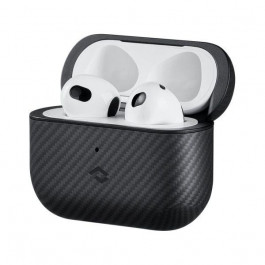 Pitaka MagEZ Case 2 Twill Black/Grey for Airpods 3rd Gen (APM6001)
