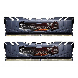 G.Skill 32 GB (2x16GB) DDR4 3200 MHz Flare X Black (F4-3200C14D-32GFX)