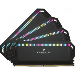 Corsair 64 GB (4x16GB) DDR5 6600 MHz Dominator Platinum RGB (CMT64GX5M4B6600C32)