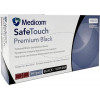 Medicom Рукавички оглядові нітрилові текстуровані, нестерильні  SafeTouch Premium Black неопудрені 5 г чорні - зображення 1