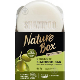 Nature Box Твердый шампунь  Olive Oil для укрепления длинных волос та противодействия ломкости с оливковым масл