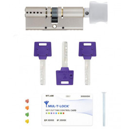   Mul-T-Lock DIN KT XP MTL400/ClassicPro 95 NST 45x50T TO NC CAM30 3KEY DND3D PURPLE INS 4867 BOX S