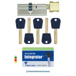 Mul-T-Lock DIN KT INTEGRATOR 120 NST 60x60T TO SB CGW 5KEY INTGR BLUE INS 376P BOX C