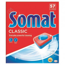 Somat Таблетки для мытья посуды в посудомоечной машине  Classic 57 таблеток (9000101535037)