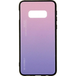 TOTO Gradient Glass Case Samsung Galaxy S10e Pink