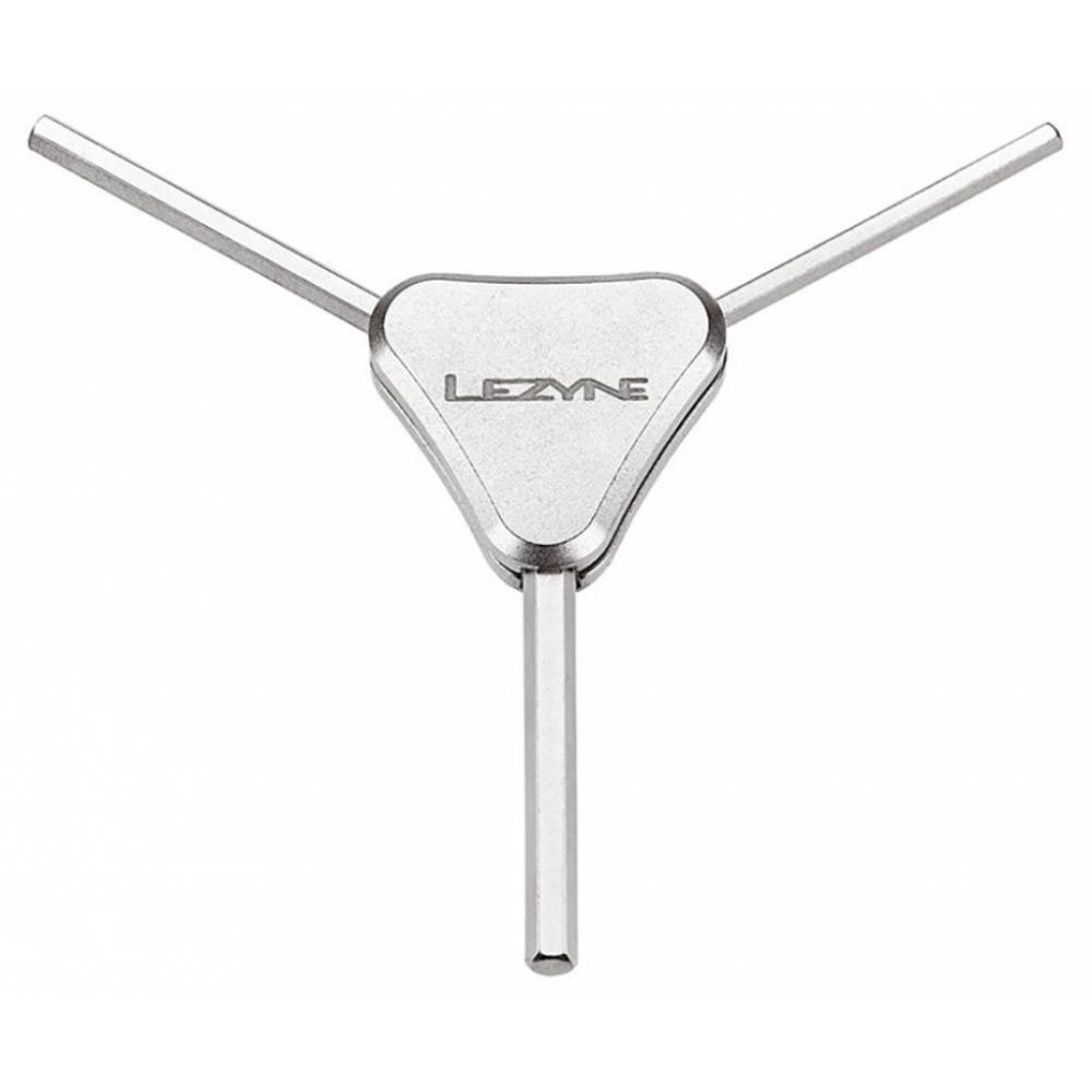 Lezyne 3 WAY HEX WRENCH,NICKEL (4712805 975785) - зображення 1