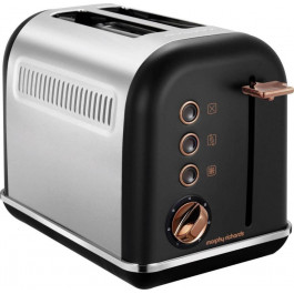 Morphy Richards Accents Rosegold Black 2S (222016)
