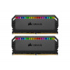 Corsair 16 GB (2x8GB) DDR4 3600 MHz Dominator Platinum RGB Black (CMT16GX4M2C3600C18) - зображення 1