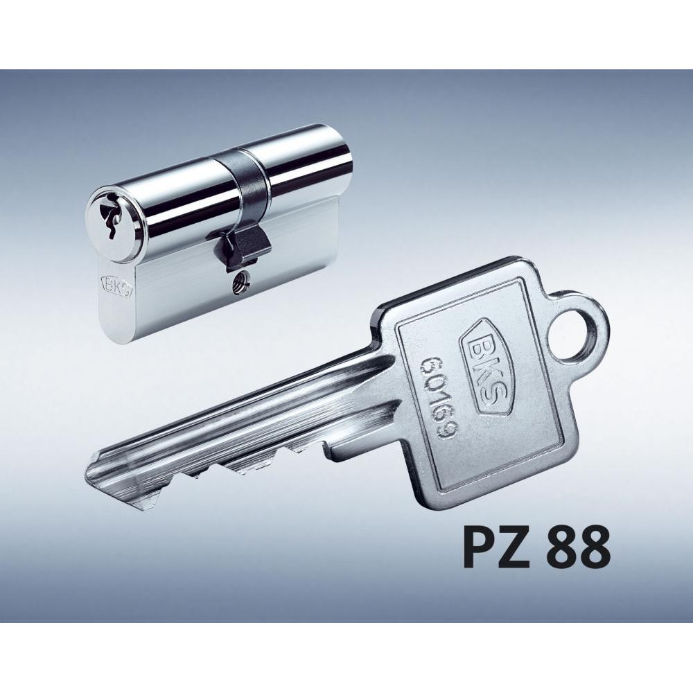 G-U BKS Серия 88, 82 мм, 27х55, ключ-ключ, хром - зображення 1