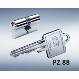 G-U BKS Серия 88, 70 мм, 35x35, ключ-ключ, хром