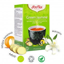 Yogi Tea Чай "Зеленый жасмин", 17 пакетиков, (YOGI-Gasmin)