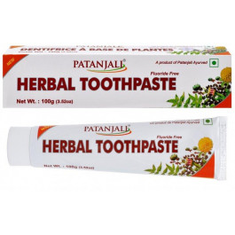   Patanjali Ayurved Зубна паста  Herbal Трав&#39;яна 100 г (8904109450808)