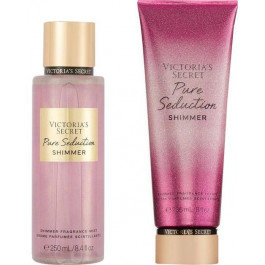 Victoria's Secret Парфумований набір для тіла  Pure Seduction Shimmer Міст 250 мл + Лосьйон 236 мл (1159793370)
