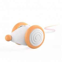 Cheerble Інтерактивна іграшка для котів Wicked Mouse C0821 White-Orange
