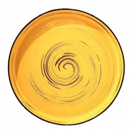 Wilmax Тарелка обеденная  Spiral Yellow WL-669420 / A (28см)