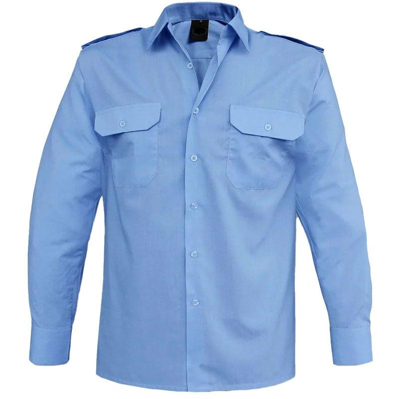 Mil-Tec Service Long Sleeve Shirt - Light Blue (10931011-906) - зображення 1