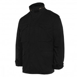 Mil-Tec Куртка з відстібкою US STYLE M65 FIELD JACKET WITH LINER Чорна XXL (10315002-906)