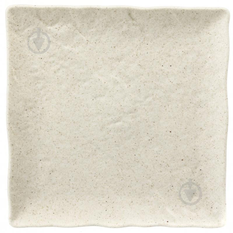 Fiora Блюдо квадратне Lavastone Rustic 15.5x15.5x1.8 см (80104-B) - зображення 1