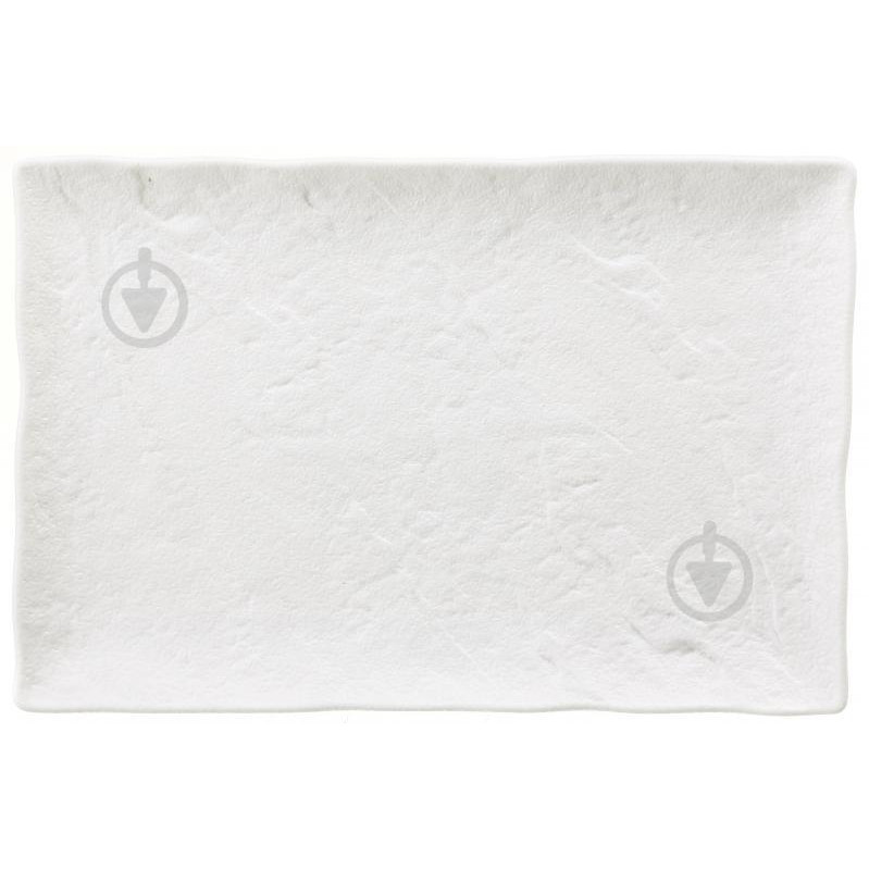 Fiora Блюдо прямокутне Lavastone White 24x16x1.5 см (80101-B) - зображення 1