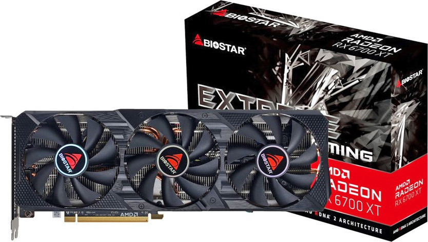 Biostar Radeon RX 6700 XT Extreme Gaming (VA67T6TML9) - зображення 1
