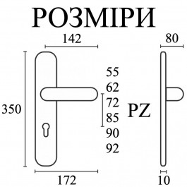 Uno Barocco Cristallo 840 золото 24К під циліндр PZ