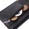 ST Leather Чоловіче портмоне з натуральної шкіри чорне  22486 - зображення 5