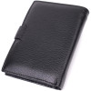 ST Leather Чоловічий гаманець з натуральної шкіри чорний  22478 - зображення 2