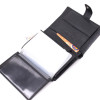 ST Leather Чоловічий гаманець з натуральної шкіри чорний  22478 - зображення 5