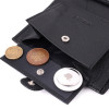 ST Leather Чоловічий гаманець з натуральної шкіри чорний  22478 - зображення 7