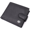 ST Leather Чоловічий гаманець з натуральної шкіри чорний  22471 - зображення 1