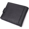 ST Leather Чоловічий гаманець з натуральної шкіри чорний  22471 - зображення 2