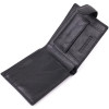 ST Leather Чоловічий гаманець з натуральної шкіри чорний  22471 - зображення 4