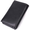 ST Leather Шкіряний жіночий гаманець чорний  22488 - зображення 2