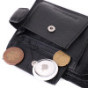 ST Leather Чоловічий гаманець з натуральної шкіри чорний  22471 - зображення 6