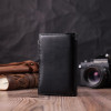 ST Leather Шкіряний жіночий гаманець чорний  22488 - зображення 7