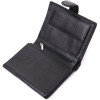 ST Leather Чоловічий гаманець з натуральної шкіри чорний  22467 - зображення 4