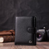 ST Leather Чоловічий гаманець з натуральної шкіри чорний  22467 - зображення 8