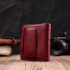 ST Leather Гаманець із натуральної шкіри бордовий  22452 - зображення 8