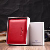ST Leather Жіночий гаманець з натуральної шкіри червоний  22448 - зображення 9